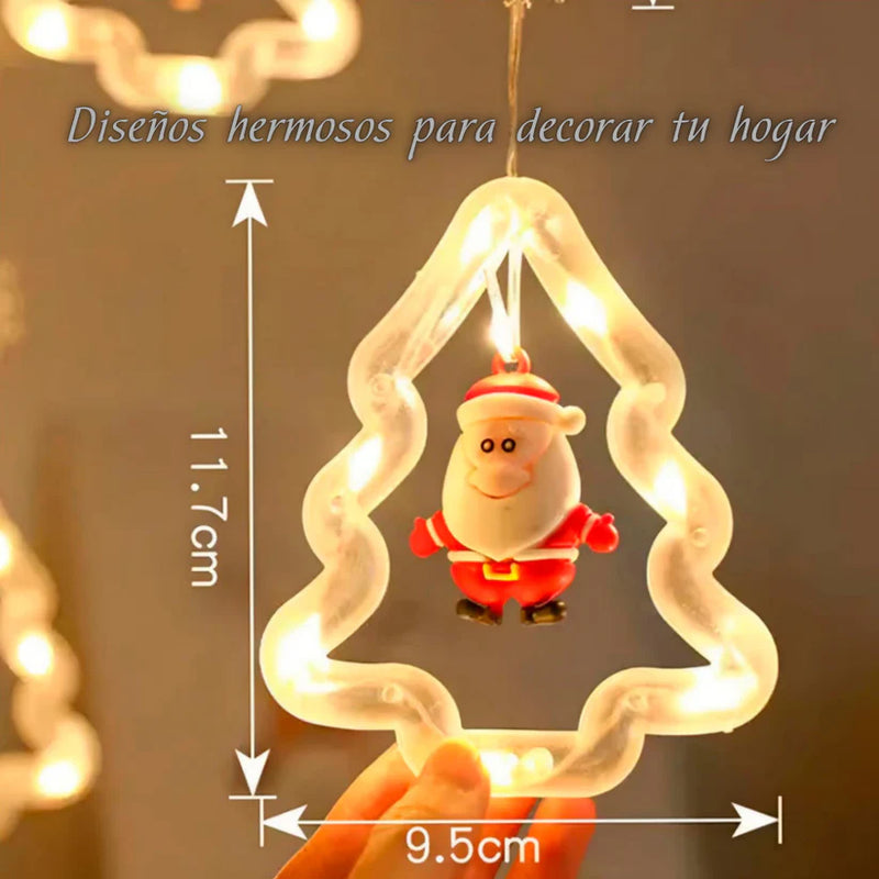 Cortina de Luces LED Navidenas