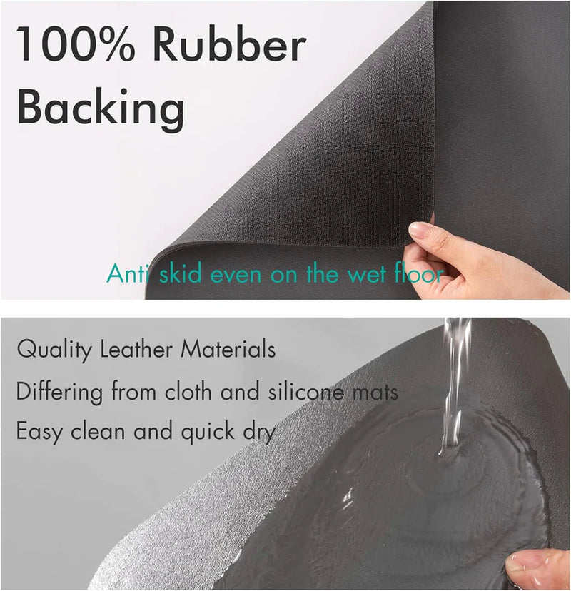 Tapete de drenaje absorvente - "Adiós al agua acumulada"